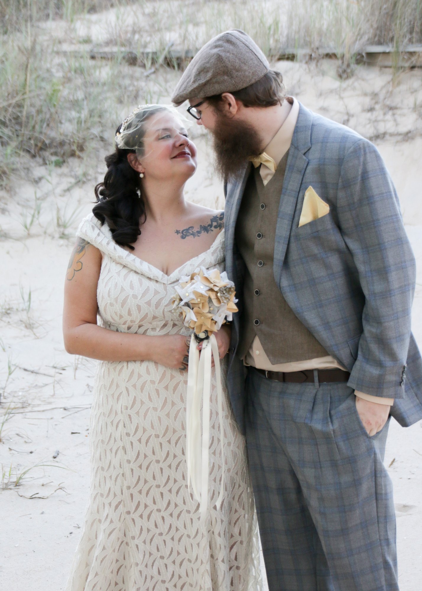 beach wedding 1920s theme