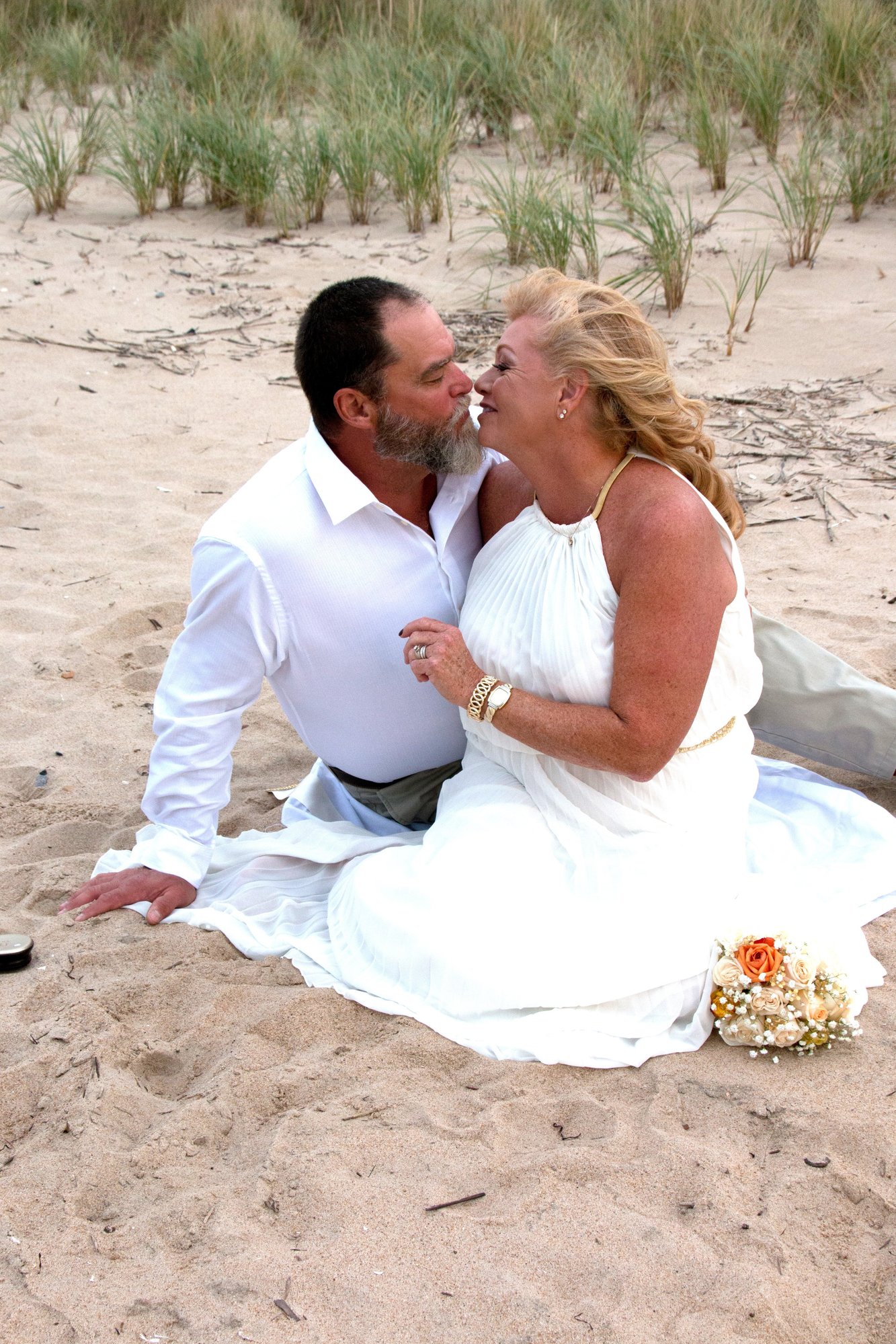 25th anniversary beach proposal