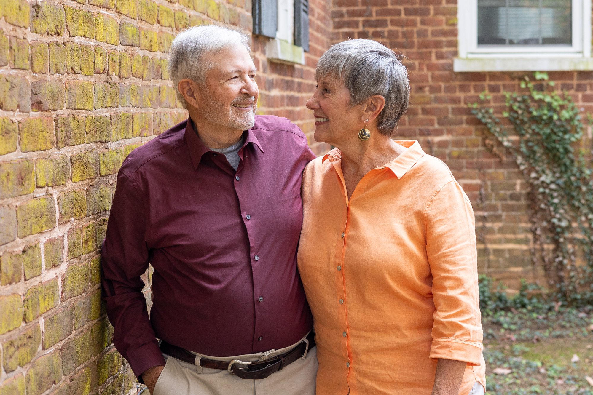 older man woman couple